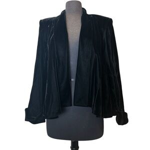 Alex Evenings Velvet Rayon Jacket – Size Medium, Elegant Formalwear